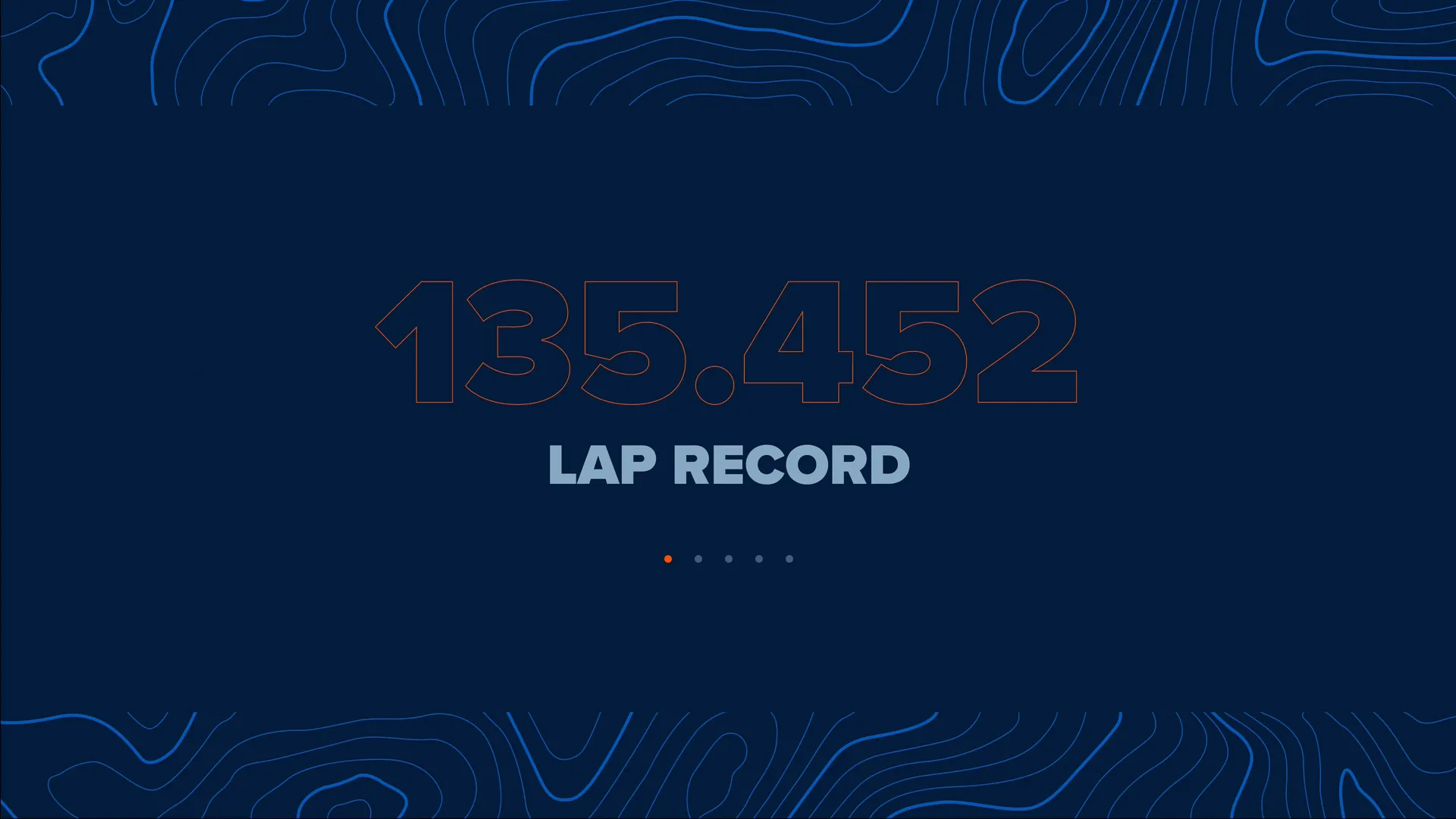 Lap record graphic for tt isle of man
